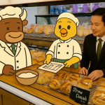 Tổng quan về bánh mì tươi trong tiệm bánh