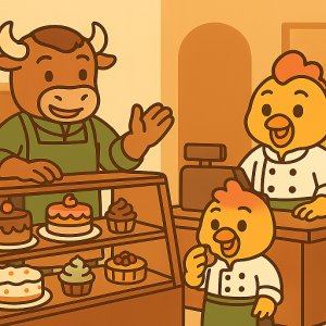 Mô hình bán lẻ về bánh